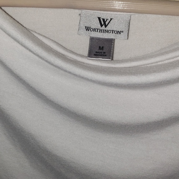 Worthington White Tee - Picture 4 of 5